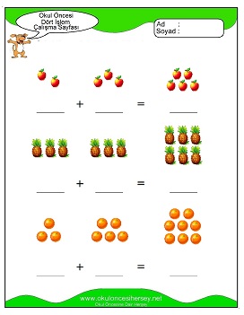 İşlemler yaprak test